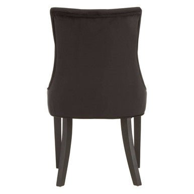 Daxton Black Velvet Dining Chair - Joe’s Haven