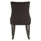 Daxton Black Velvet Dining Chair - Joe’s Haven