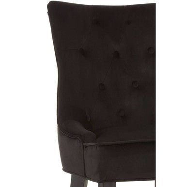 Daxton Black Velvet Dining Chair - Joe’s Haven