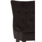 Daxton Black Velvet Dining Chair - Joe’s Haven