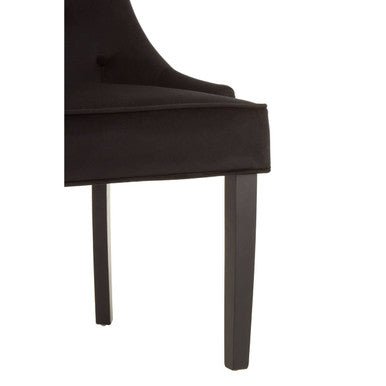 Daxton Black Velvet Dining Chair - Joe’s Haven