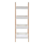 ARLA Four Tier Birch Wood Bathroom Shelf Unit - Joe’s Haven
