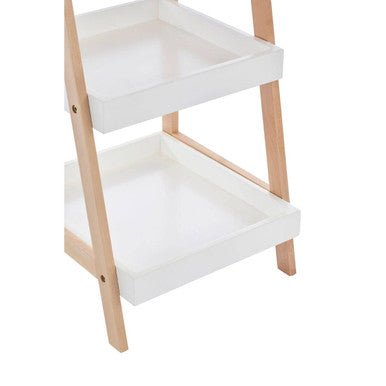 ARLA Four Tier Birch Wood Bathroom Shelf Unit - Joe’s Haven