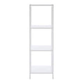 Dara 4 Tier White Bathroom Shelf - Joe’s Haven