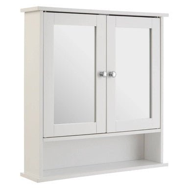 Portland Bathroom Cabinet With Mirrored Doors - Joe’s Haven