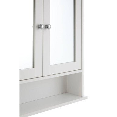 Portland Bathroom Cabinet With Mirrored Doors - Joe’s Haven