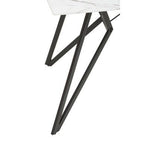 Weston Marble Effect Dining Table With 6 Chairs Set - Joe’s Haven