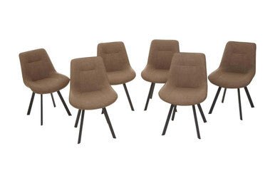 Westford 7pc Rectangular Brown Dining Set - Joe’s Haven
