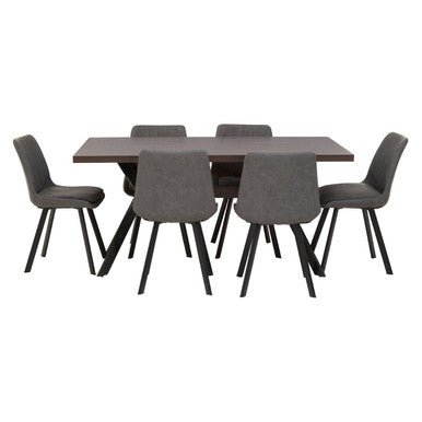 Westford Rectangle Dining Table With 6 Chairs Set - Joe’s Haven
