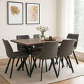 Westford Rectangle Dining Table With 6 Chairs Set - Joe’s Haven