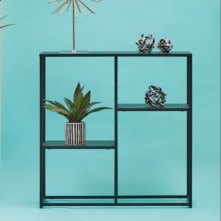 Acero Black Metal Multi Shelf Unit - Joe’s Haven