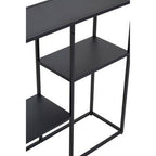 Acero Black Metal Multi Shelf Unit - Joe’s Haven