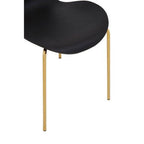 Laila Dining Chair With Black Seat - Joe’s Haven