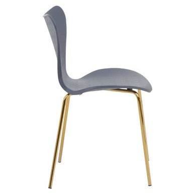 Laila Dining Chair With Grey Seat - Joe’s Haven