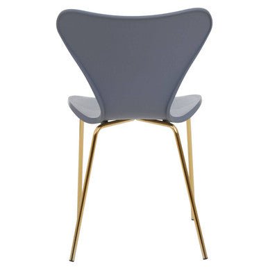 Laila Dining Chair With Grey Seat - Joe’s Haven