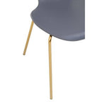 Laila Dining Chair With Grey Seat - Joe’s Haven