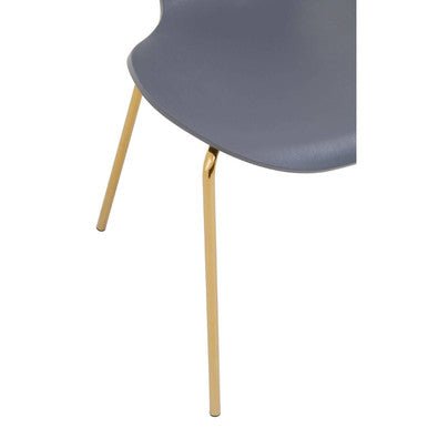 Laila Dining Chair With Grey Seat - Joe’s Haven