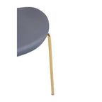 Laila Dining Chair With Grey Seat - Joe’s Haven