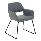 Stockholm Grey Fabric Dining Chair - Joe’s Haven