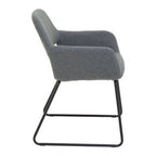 Stockholm Grey Fabric Dining Chair - Joe’s Haven