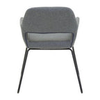 Stockholm Grey Fabric Dining Chair - Joe’s Haven