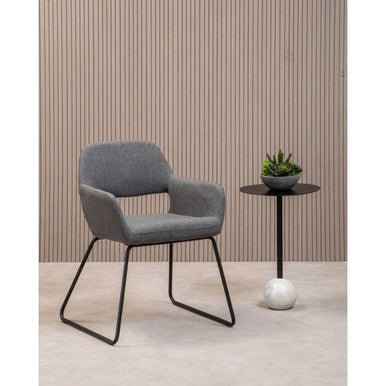 Stockholm Grey Fabric Dining Chair - Joe’s Haven