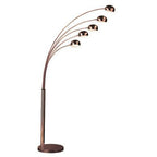 Zeus 5 Arced Lights Floor Lamp - Joe’s Haven