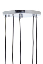 Revive Chrome Finish Five Pendant Lights - Joe’s Haven