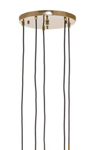 Revive Gold Finish Five Pendant Lights - Joe’s Haven