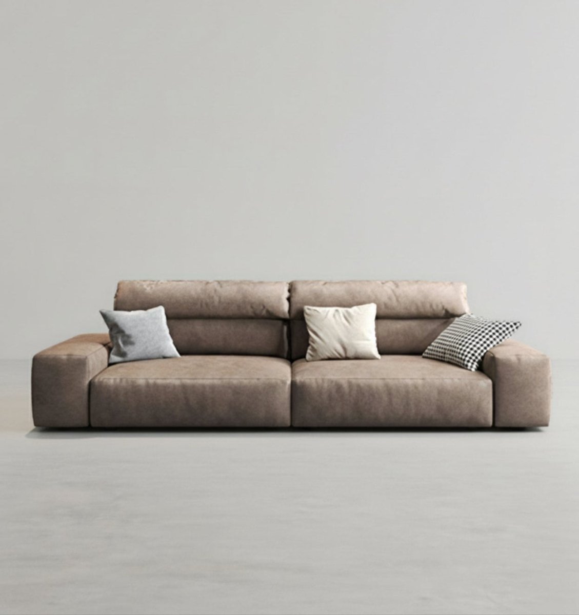 Montgomery Two Seater Sofa, Single Seater, Leatheraire - Joe’s Haven