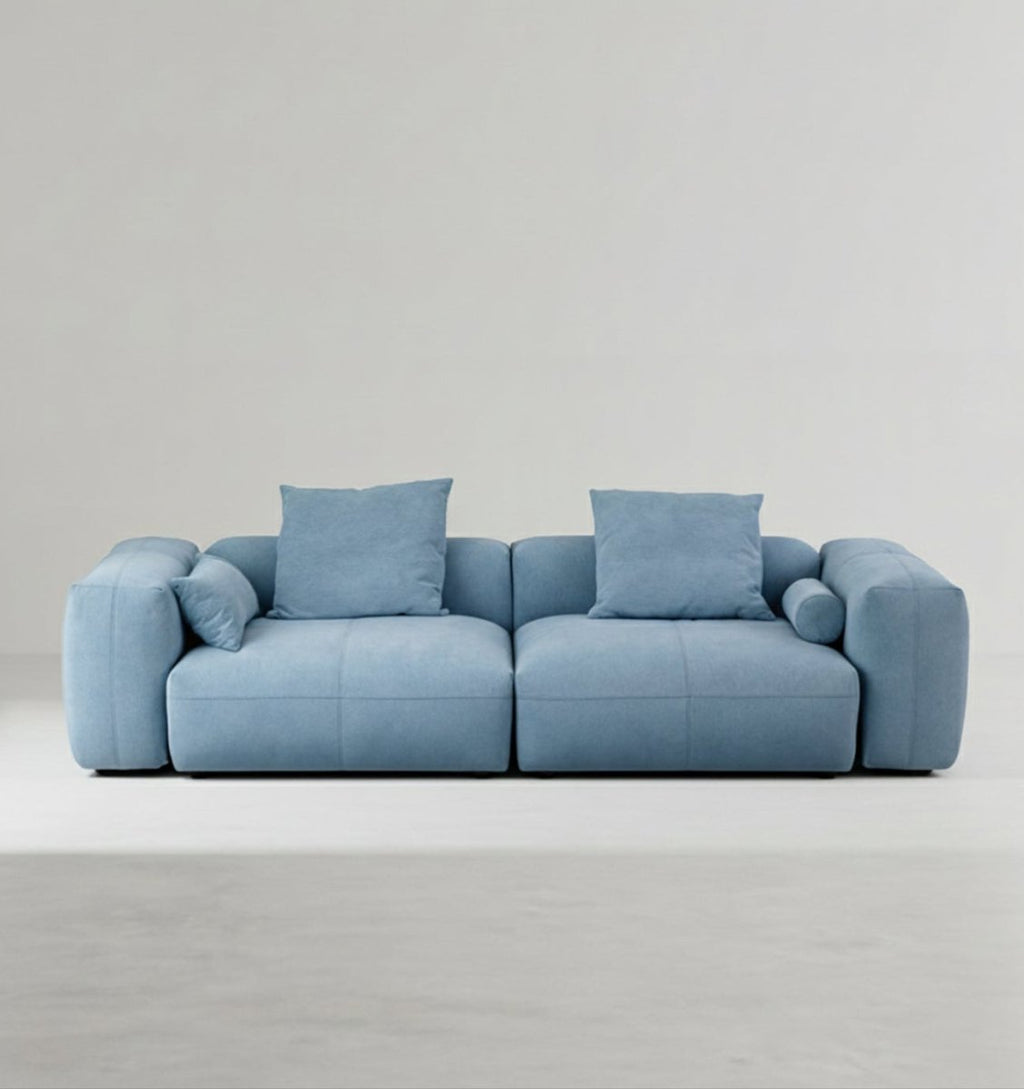 Gagnon Modular Sofa, Two Seater Sofa, Blue - Joe’s Haven