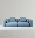 Gagnon Modular Sofa, Two Seater Sofa, Blue - Joe’s Haven