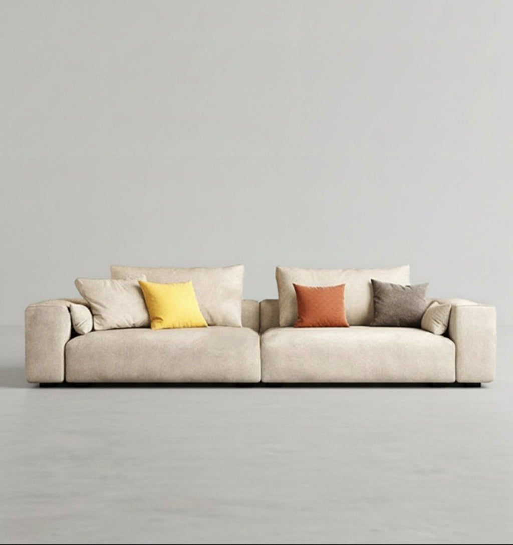 R87 Calvin Two Seater Corner Sofa, Leathaire - Joe’s Haven