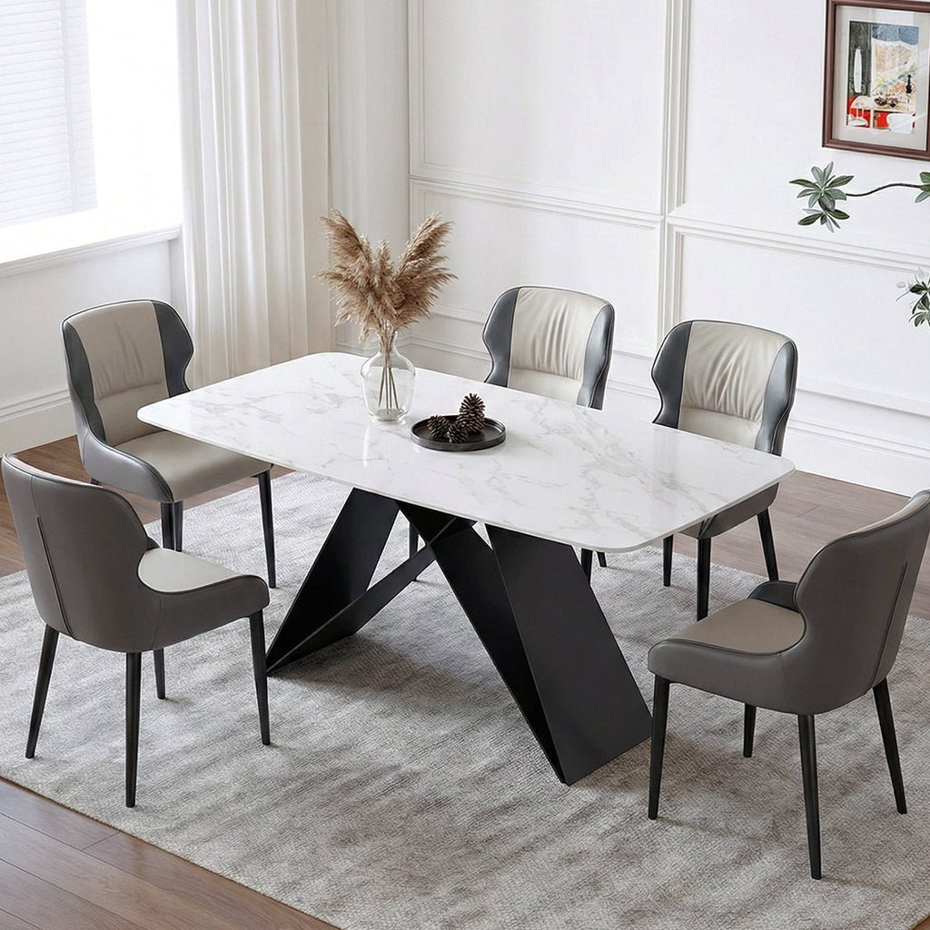 Amsterdam Dining Table, Sintered Stone - Joe’s Haven