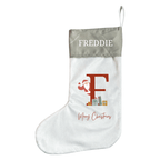 Personalised Christmas Stocking - Santa Brings Gifts Design - Joe’s Haven