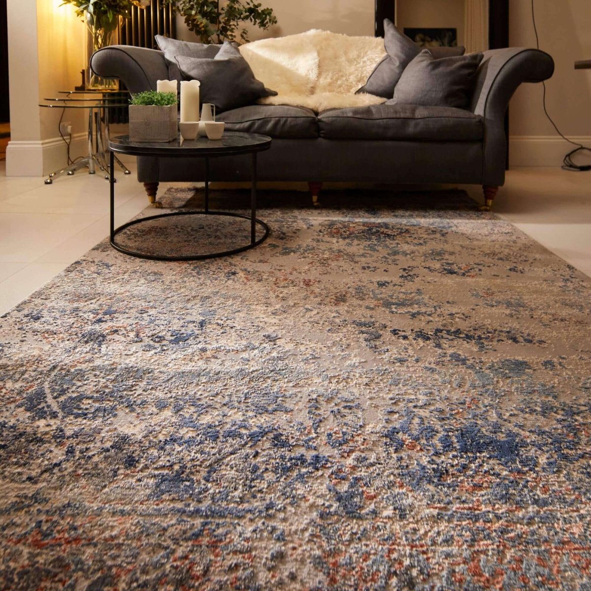 Arabesque Multicolour Abstract Rug - Joe’s Haven