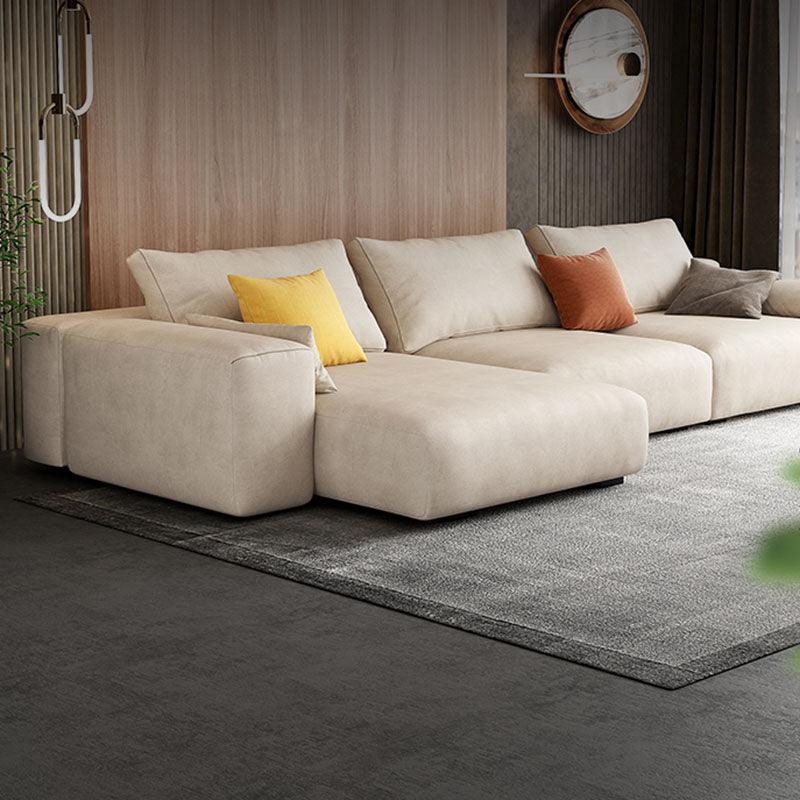 R87 Calvin Two Seater Corner Sofa, Leathaire - Joe’s Haven