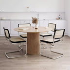 Ivar Round Dining Table, Oak Or Walnut - Joe’s Haven