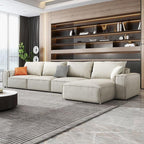 R67 Anselm Three Seater Sofa, Leathaire - Joe’s Haven
