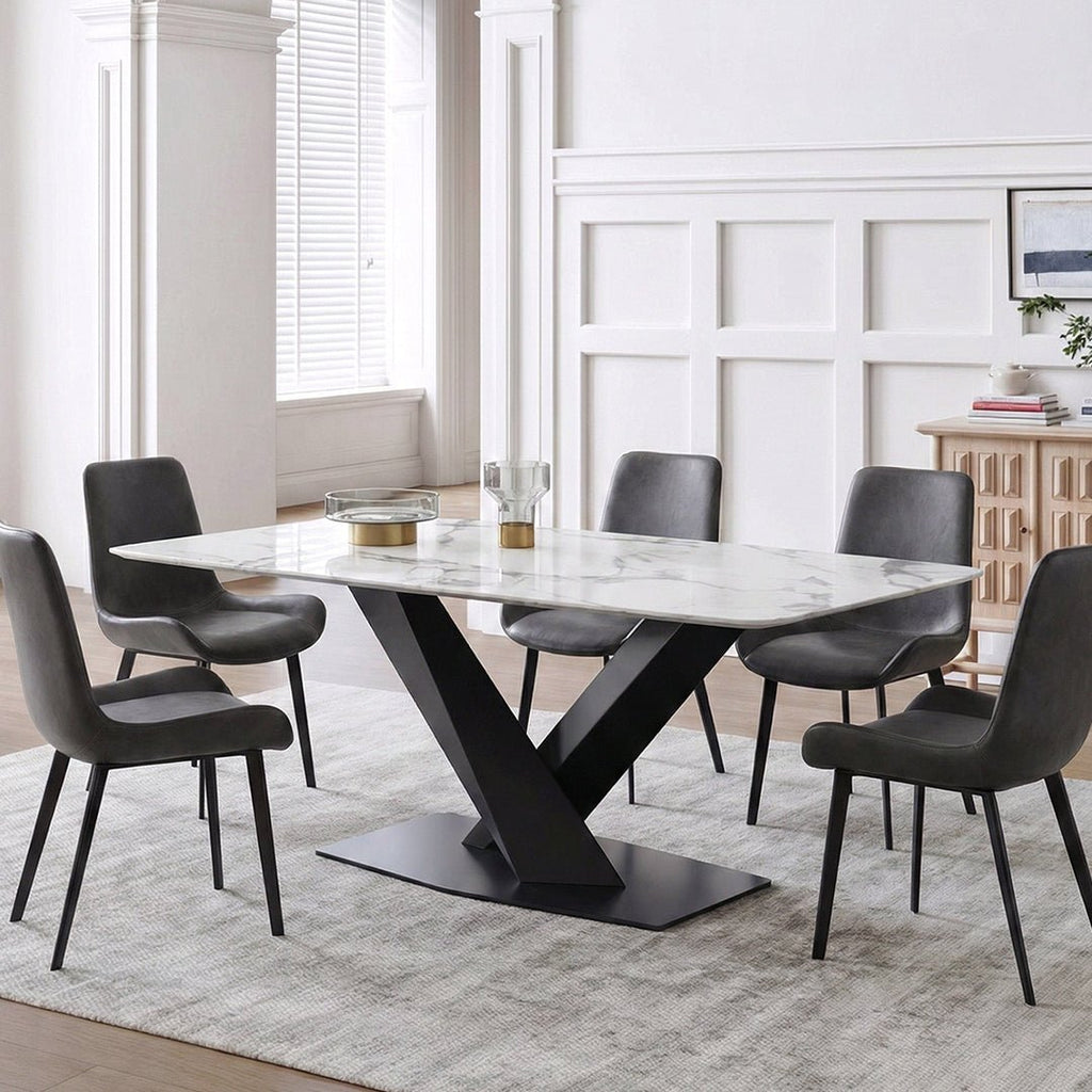 Sanders Dining Table, Sintered Stone - Joe’s Haven