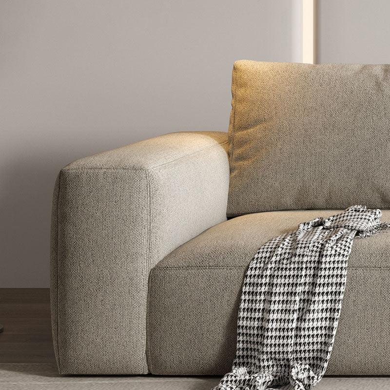 Lionel Three Seater Sofa, Linen - Joe’s Haven