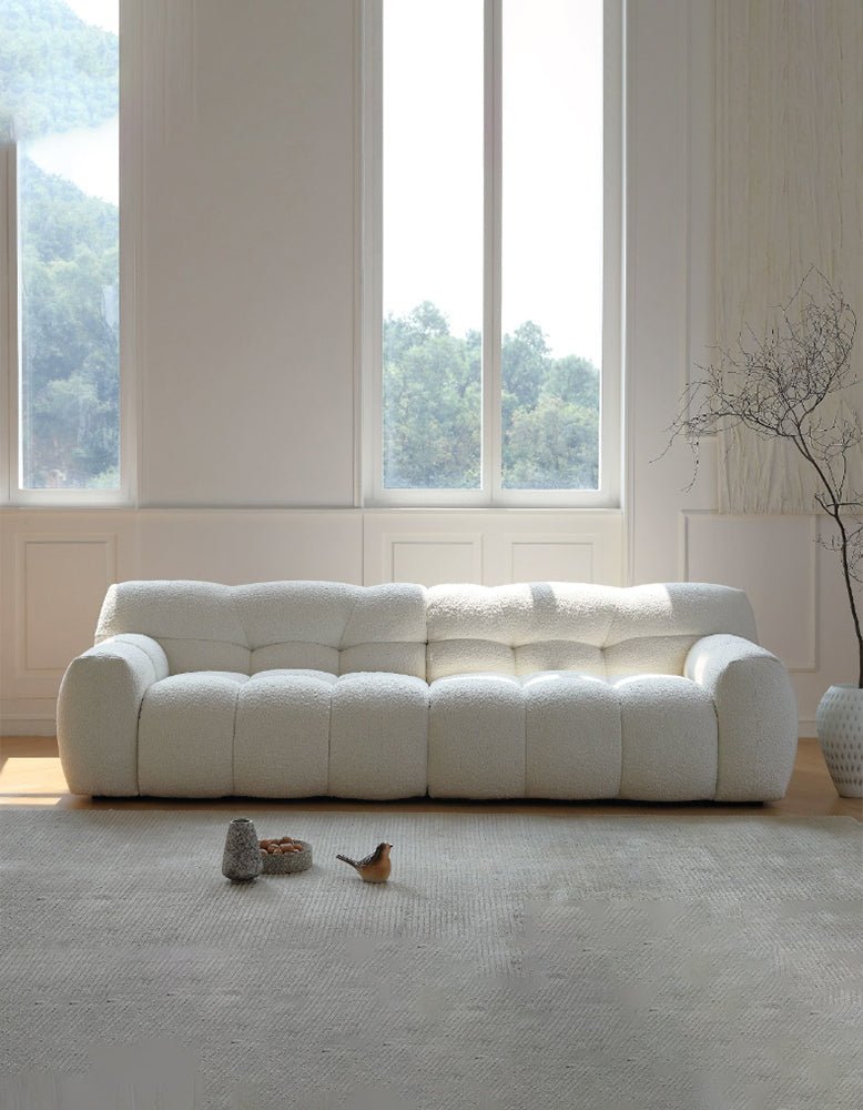 Cora Cloud Two/Three Seater Sofa, Boucle - Joe’s Haven
