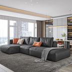 Samona Three Seater Sofa, Modular Sofa, Leathaire - Joe’s Haven