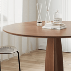 Seraphina Round Dining Table, Solid Wood - Joe’s Haven