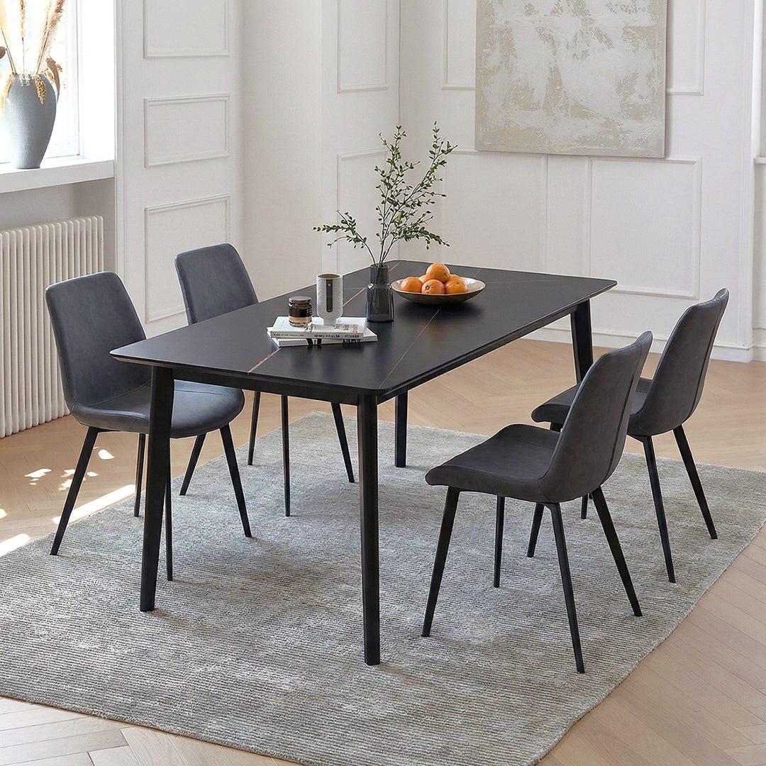 Samirah Dining Table, Sintered Stone - Joe’s Haven