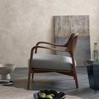 Hans Wegner Inspired Armchair, Dark Oak - Joe’s Haven