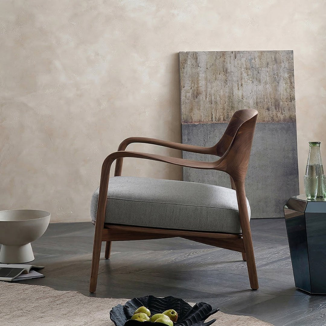 Hans Wegner Inspired Armchair, Dark Oak - Joe’s Haven
