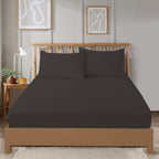 OLIVIA ROCCO Fitted Sheets Plain Dye Super Soft Easy Care Bed Linen Sets Easy-Care Hotel-Quality Comfort - Joe’s Haven