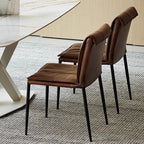 D'Amato Dining Chair, Leather - Joe’s Haven