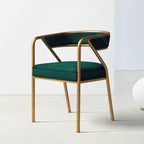 Dwight Dining Chair, Gold Frame - Joe’s Haven